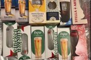 Birra Moretti Sale di mare guinness Pint Glass Beer Limited edition Heineken Stella Bavaria Pint Glasses Beer Heineken carlsberg Pint beer Glass brand new with box