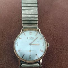 Vintage DOGMA  Rose Gold Plated Swiss Mechanical Watch