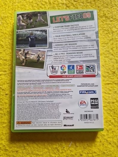 Fifa 09 2009  xbox 360 games Original