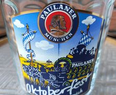 Paulaner Oktoberfest Munich 0.5lt Glass Beer Tankard