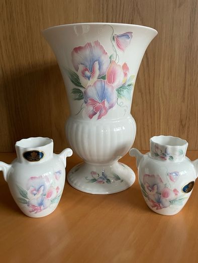 Ansley China "Little Sweetheart" Floral Vase Collection