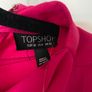Topshop Origami Drape Neck Midi Dress - pink Image 3