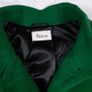 Precis Emerald Green High Neck Wool Cashmere Coat 16UK/44EU Image 2
