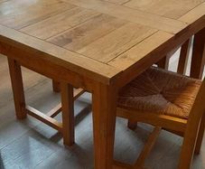 Oak Table & Chairs