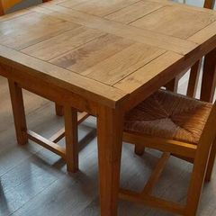 Oak Table & Chairs