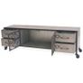 TV Cabinet 120x30x40 cm Silver Image 7