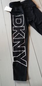 DKNY new sport ladies high waist logo graphic leggings XL size