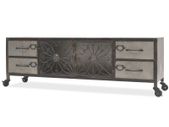 TV Cabinet 120x30x40 cm Silver