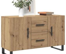 Sideboard Artisan Oak 100x36x60 cm Engineered Wood