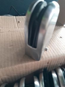 stairs glass Clamps