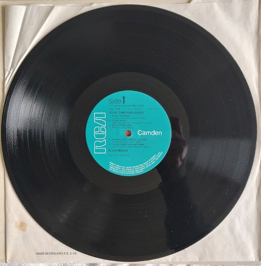 Elvis Presley - Elvis' Christmas Album Vinyl LP (1970) UK Pressing EX+
