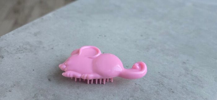 HTF Mouse Brush From Sweetie Kitties 80s Same era  MLP G1 My Little Pony