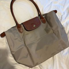 Longchamp le pliage / tote / grey / large