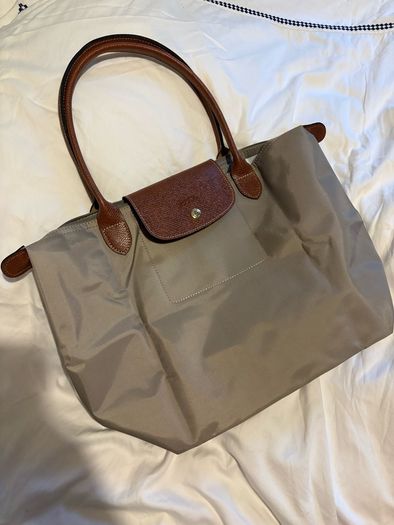 Longchamp le pliage / tote / grey / large