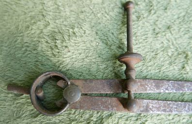 Vintage Moore & Wright Caliper Steel Spring Dividers - Good Condition