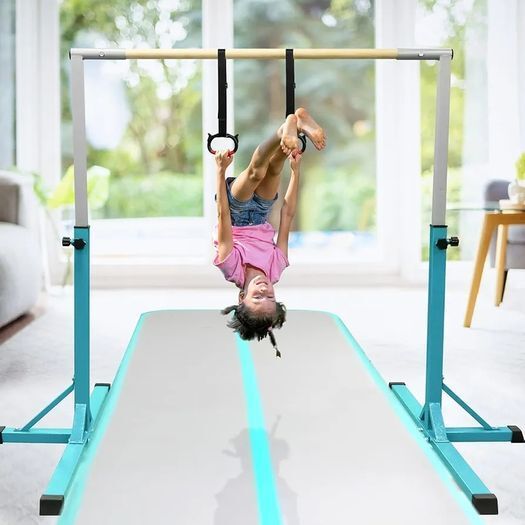 Gymnastics Bar Horizontal Bar with Gymnastic Rings for sale in Co