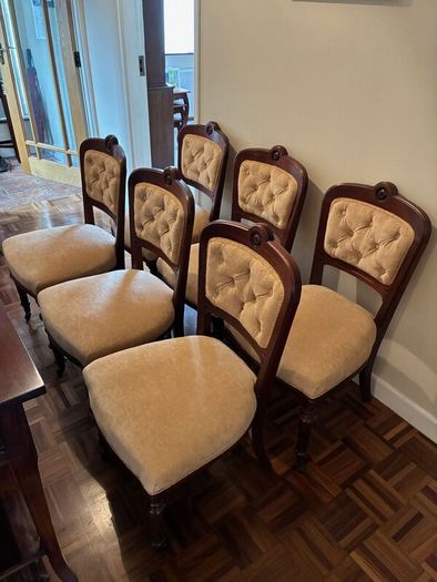 Mahogany dining chairs