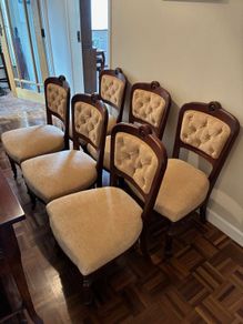 Mahogany dining chairs