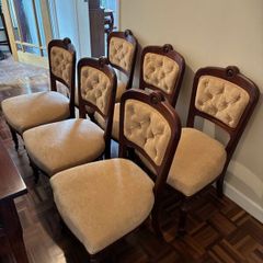 Mahogany dining chairs