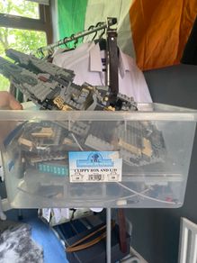 LEGO Star Wars Millennium Falcon Partially Built Unsure of Pieces