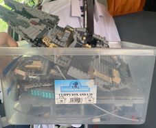LEGO Star Wars Millennium Falcon Partially Built Unsure of Pieces