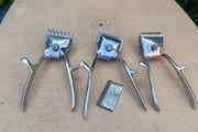 3 x Vintage Hand Hair Clippers