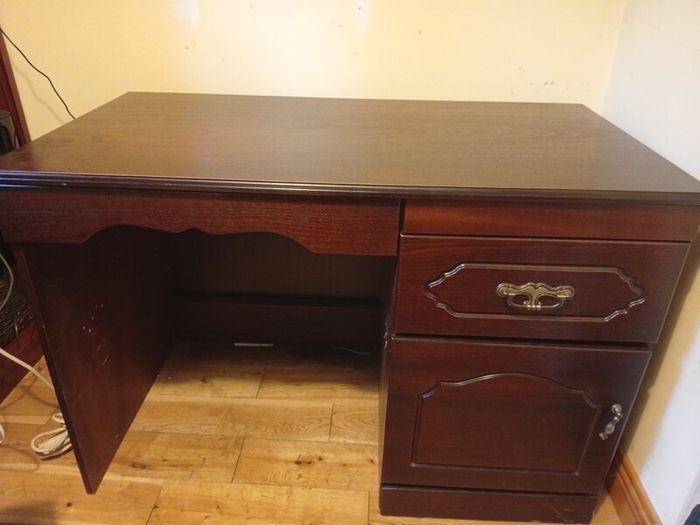 Study Desk Mahogany