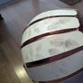 Rose gold white large lampshade Image 2