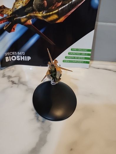 star trek eaglemoss species bioship