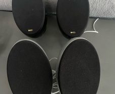 4x Kef satellite speakers (wall or standing) for sale