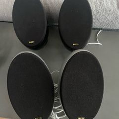 4x Kef satellite speakers (wall or standing) for sale