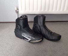 RST TracTech Evo 3 Short Waterproof Motorcycle Boots. Size UK 9 EU 43 Motorbike ( alpinestars sidi furygan dainese )