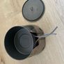 Camping pot and stove: Traildesigns SideWinder Ti-Tri pot stand, burner and 900ml pot Image 5