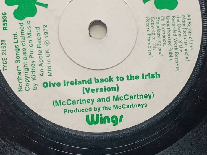 Give Ireland Back to the Irish .