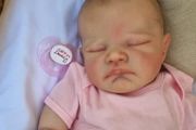 NEW SALE | Ultra Realistic Reborn Baby Dolls Realistic Baby Doll 48cm Lifelike Reborn Doll Soft Silicone Sleeping Girl Doll Gift Sets for Girls