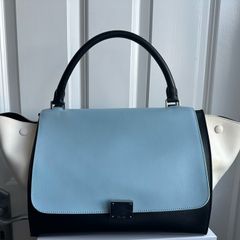 Celine trapeze tricolour bag