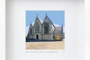 Star of the Sea Church, Sandymount - medium Framed print by artist Helen Mathews