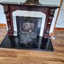 Mahogany Fireplace Image 2