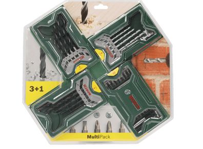 Bosch Mini X Line Bit Set, Multipack 3 in , 46 pce