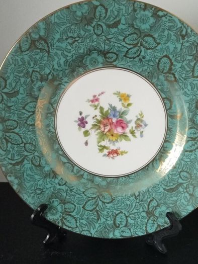 NEW Minton " Brocade" Bone China  Cabinet  Dinner Plate