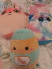 Squishmallows and T.y soft teddies