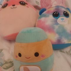 Squishmallows and T.y soft teddies
