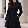 Brand New Black Coat: Size 10 Image 5