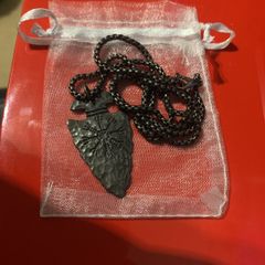 Norse compass arrow head necklace