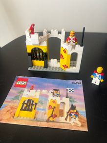 (Very Rare) Vintage Lego 6259 Broadside's Brig - With Instructions