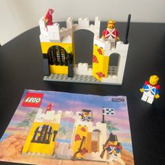 (Very Rare) Vintage Lego 6259 Broadside's Brig - With Instructions