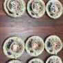 Japanese-inspired Imari pattern with cobalt blue, red, and gold gilding china Image 3