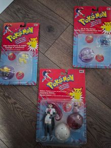 Vintage Tomy Pokemon Figures
