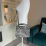 Ladies Grey Snake Print Handbag from Aldo Image 10