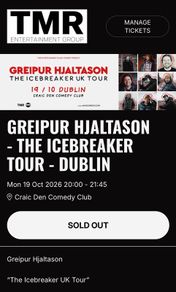 Greipur Hjaltason - Comedy Show - Dublin